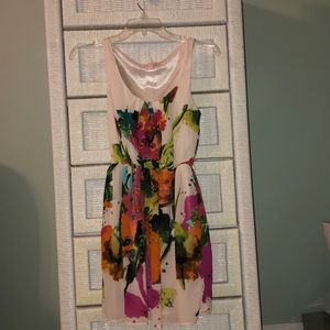 Floral spring dress